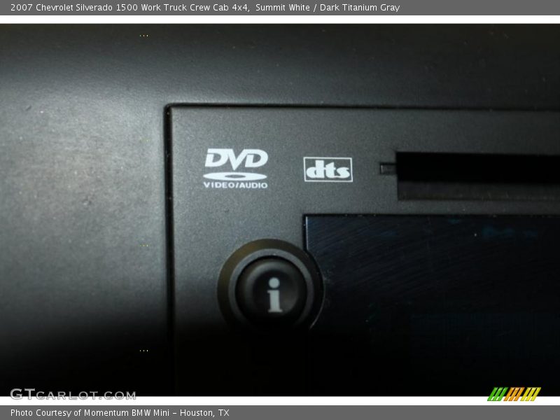 Summit White / Dark Titanium Gray 2007 Chevrolet Silverado 1500 Work Truck Crew Cab 4x4