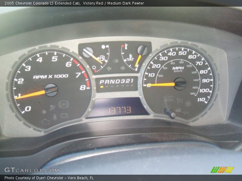  2005 Colorado LS Extended Cab LS Extended Cab Gauges