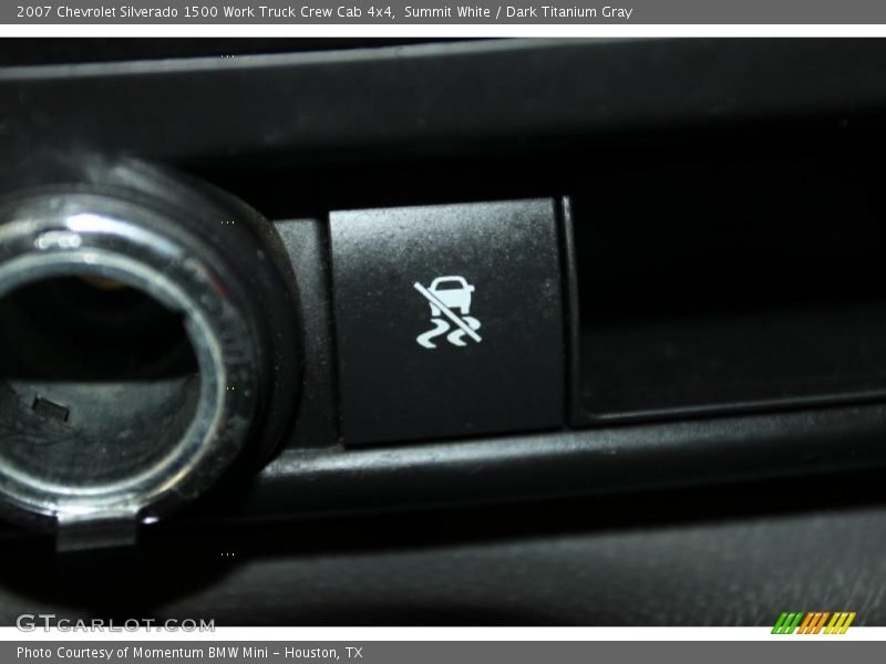 Summit White / Dark Titanium Gray 2007 Chevrolet Silverado 1500 Work Truck Crew Cab 4x4