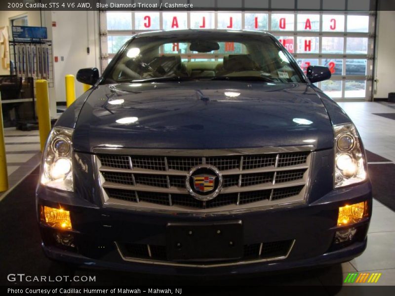 Blue Diamond Tricoat / Cashmere 2009 Cadillac STS 4 V6 AWD