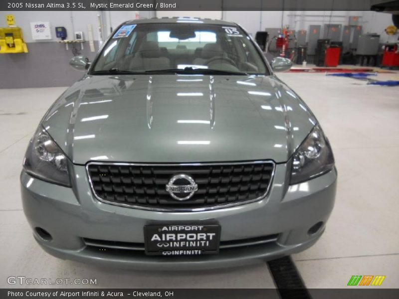 Mystic Emerald Green / Blond 2005 Nissan Altima 3.5 SL