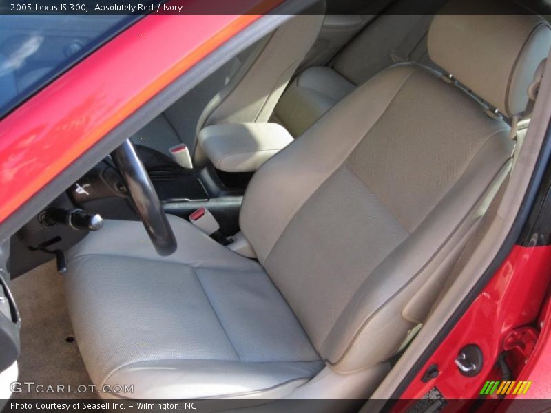 Absolutely Red / Ivory 2005 Lexus IS 300