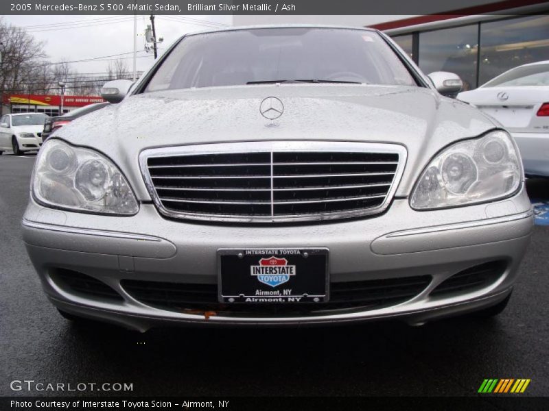 Brilliant Silver Metallic / Ash 2005 Mercedes-Benz S 500 4Matic Sedan