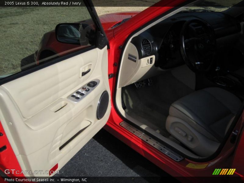 Absolutely Red / Ivory 2005 Lexus IS 300