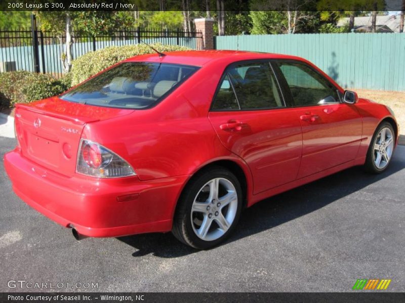 Absolutely Red / Ivory 2005 Lexus IS 300