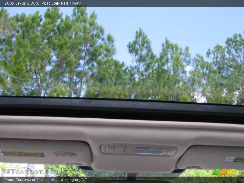 Absolutely Red / Ivory 2005 Lexus IS 300