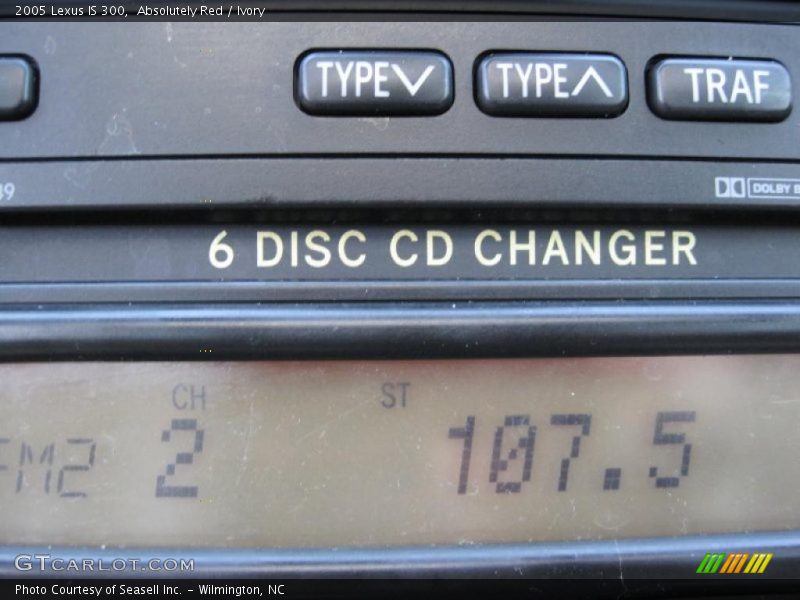 Absolutely Red / Ivory 2005 Lexus IS 300