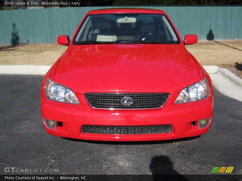 Absolutely Red / Ivory 2005 Lexus IS 300
