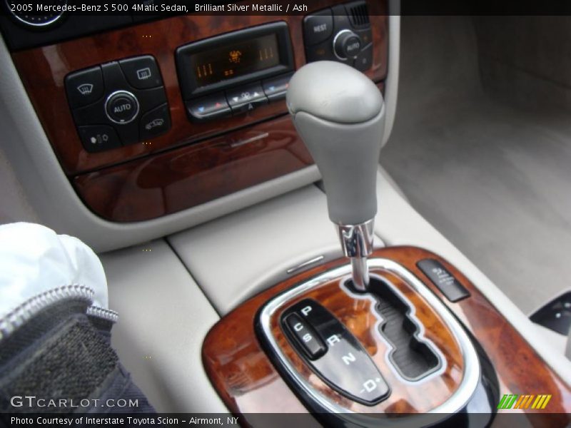  2005 S 500 4Matic Sedan 5 Speed Automatic Shifter