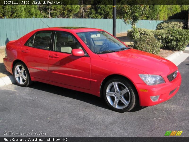 Front 3/4 View of 2005 IS 300