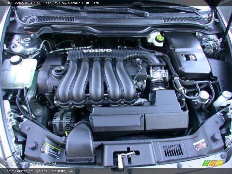  2008 V50 2.4i Engine - 2.4 Liter DOHC 20-Valve VVT 5 Cylinder