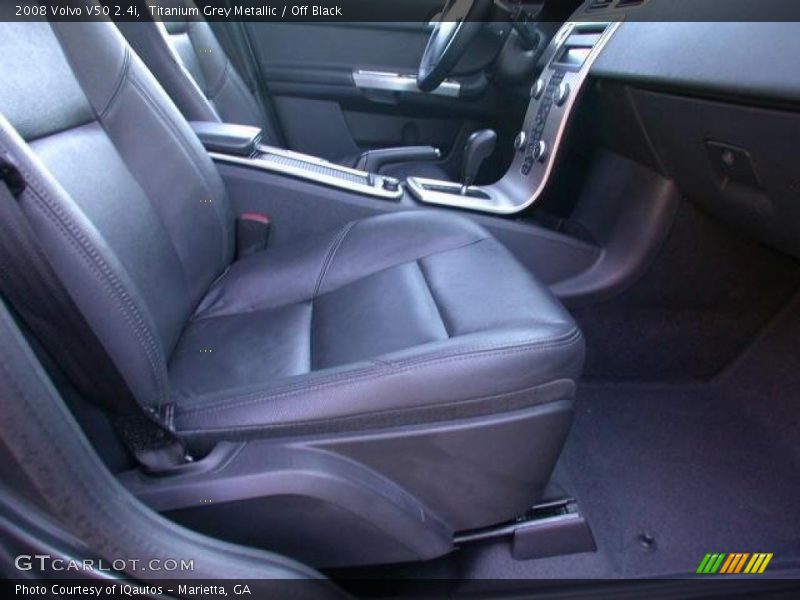  2008 V50 2.4i Off Black Interior