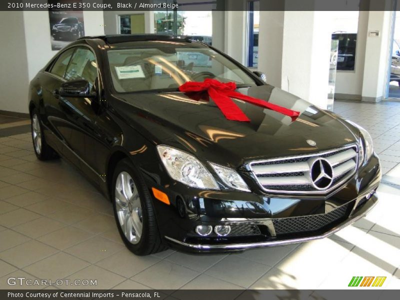 Front 3/4 View of 2010 E 350 Coupe