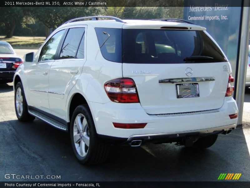 Arctic White / Cashmere 2011 Mercedes-Benz ML 350