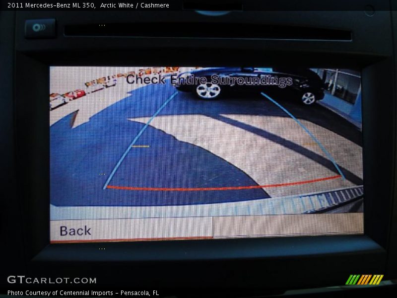 Arctic White / Cashmere 2011 Mercedes-Benz ML 350