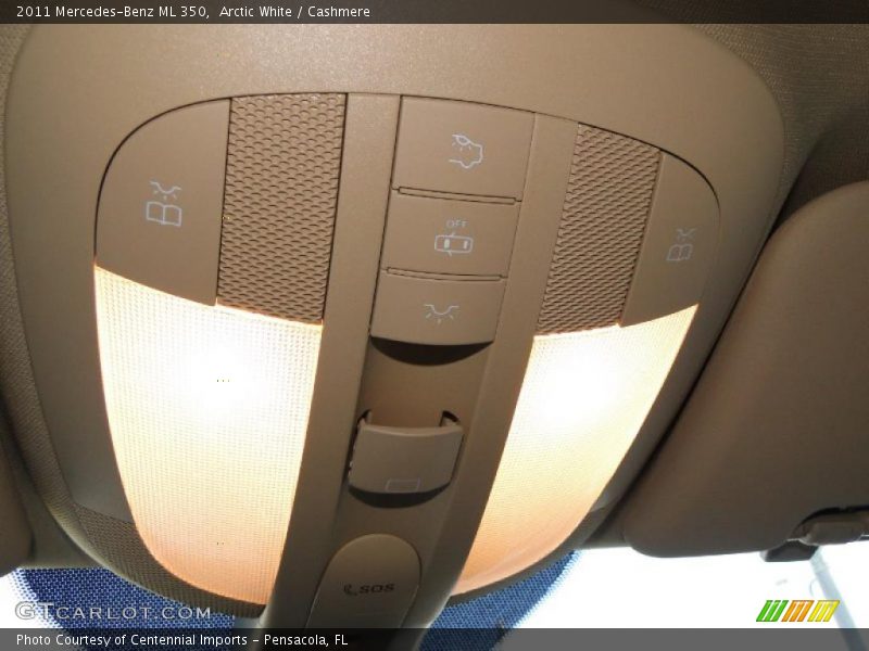 Arctic White / Cashmere 2011 Mercedes-Benz ML 350
