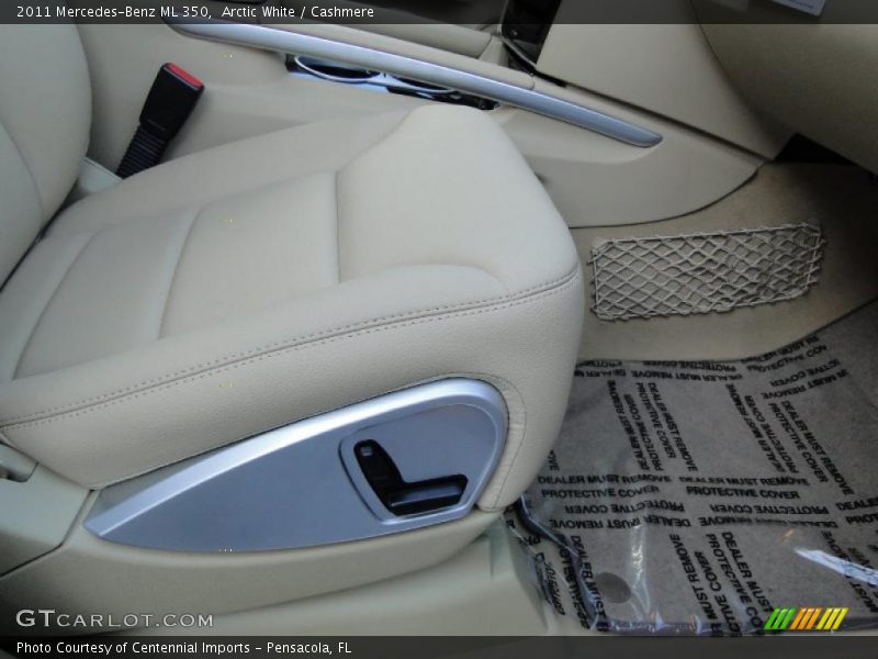 Arctic White / Cashmere 2011 Mercedes-Benz ML 350
