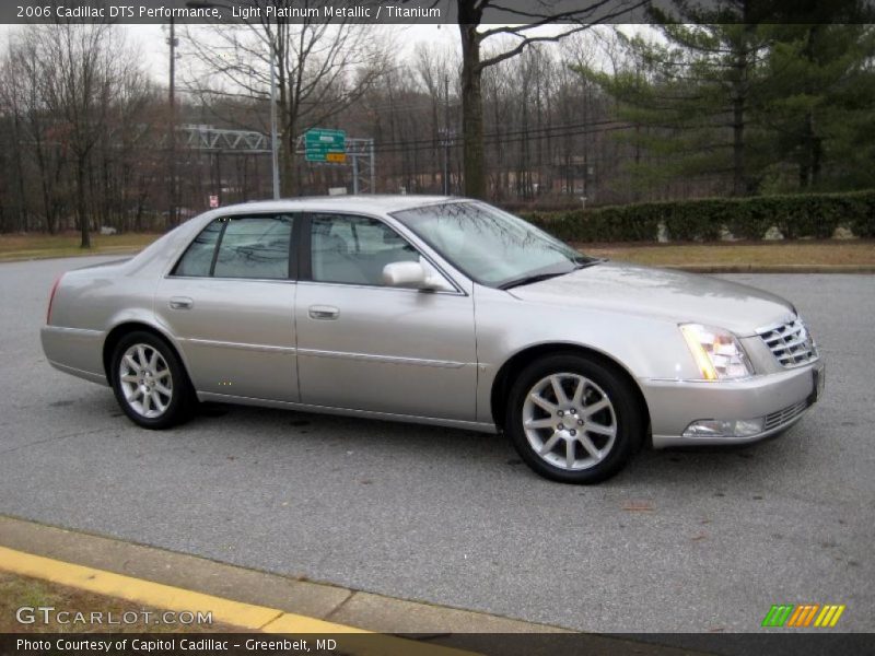 Light Platinum Metallic / Titanium 2006 Cadillac DTS Performance