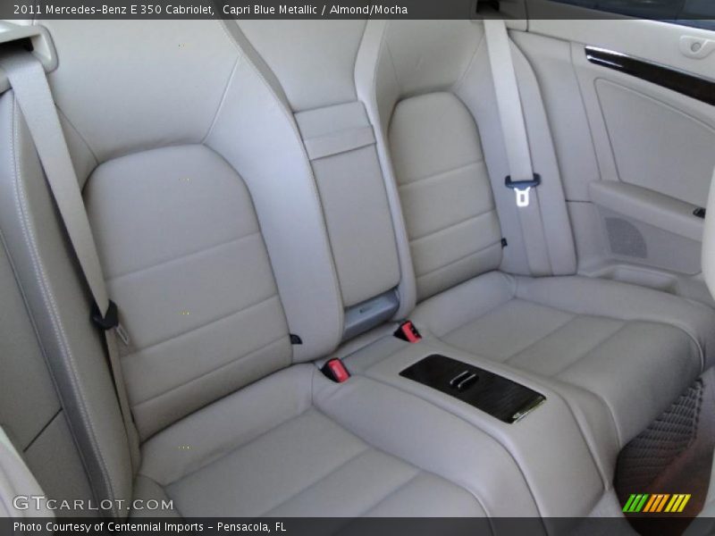 Capri Blue Metallic / Almond/Mocha 2011 Mercedes-Benz E 350 Cabriolet