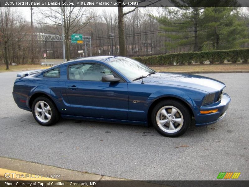  2008 Mustang GT Deluxe Coupe Vista Blue Metallic