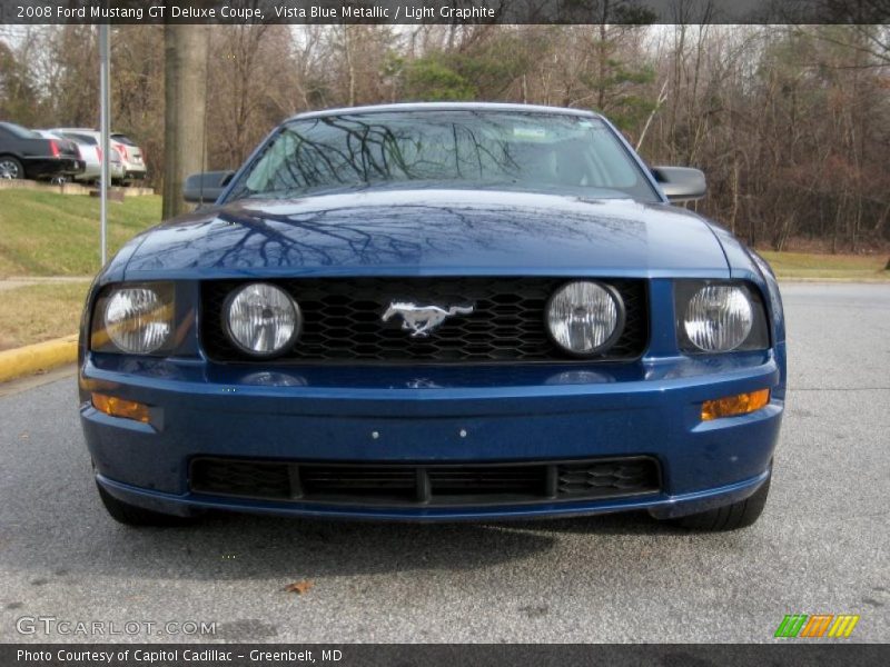 Vista Blue Metallic / Light Graphite 2008 Ford Mustang GT Deluxe Coupe