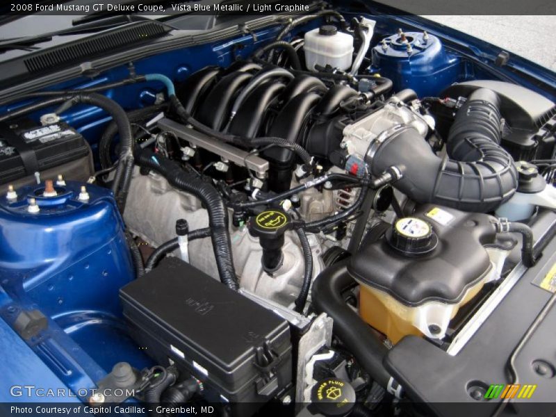  2008 Mustang GT Deluxe Coupe Engine - 4.6 Liter SOHC 24-Valve VVT V8