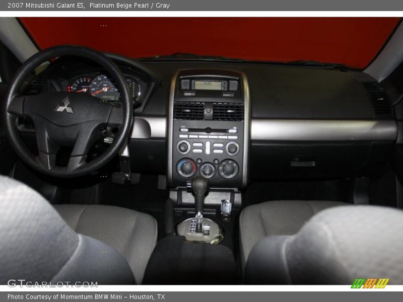 Platinum Beige Pearl / Gray 2007 Mitsubishi Galant ES