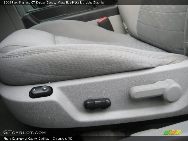 Vista Blue Metallic / Light Graphite 2008 Ford Mustang GT Deluxe Coupe