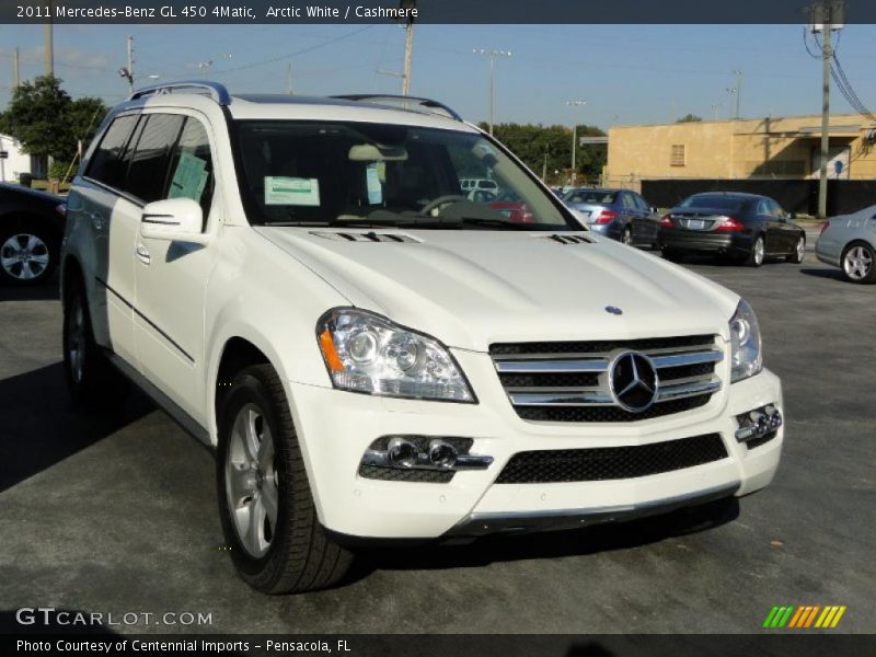 Arctic White / Cashmere 2011 Mercedes-Benz GL 450 4Matic