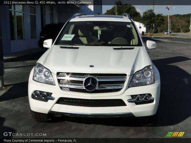 Arctic White / Cashmere 2011 Mercedes-Benz GL 450 4Matic