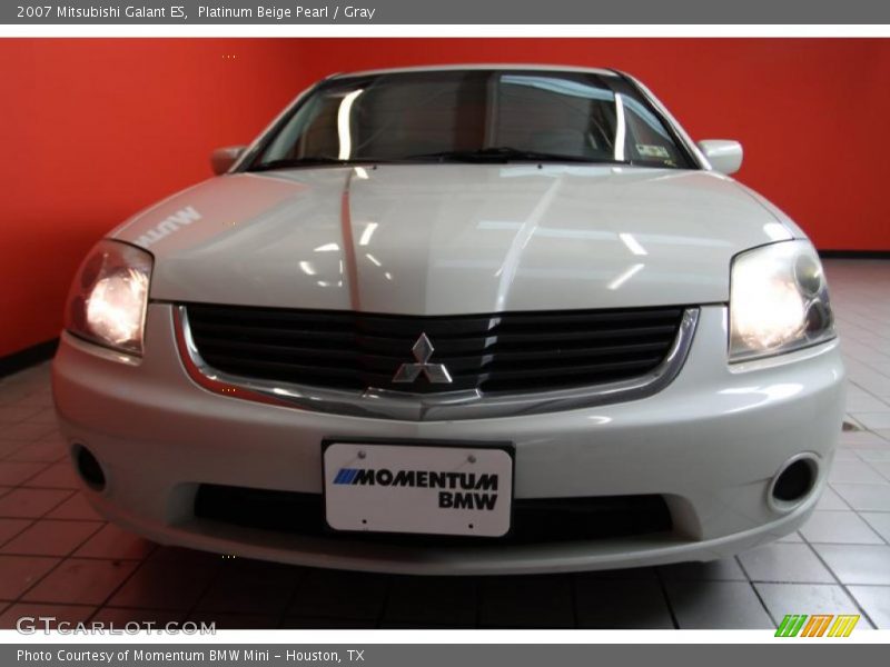 Platinum Beige Pearl / Gray 2007 Mitsubishi Galant ES