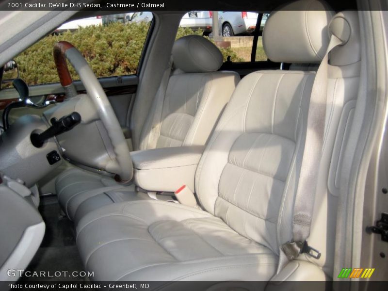  2001 DeVille DHS Sedan Oatmeal Interior
