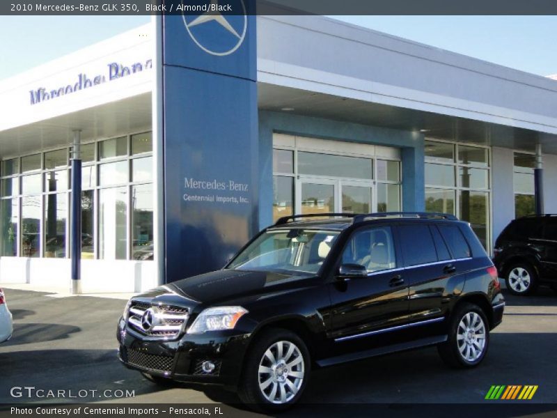 Black / Almond/Black 2010 Mercedes-Benz GLK 350
