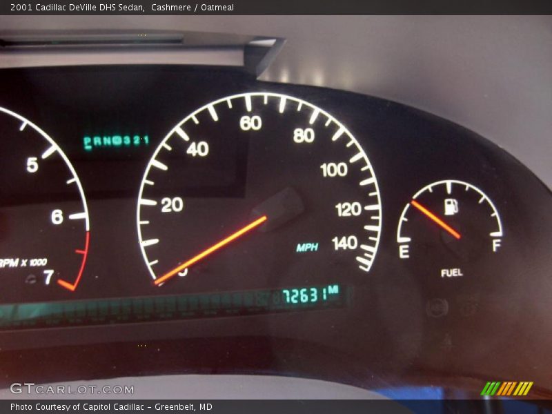 Cashmere / Oatmeal 2001 Cadillac DeVille DHS Sedan