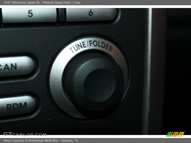 Platinum Beige Pearl / Gray 2007 Mitsubishi Galant ES
