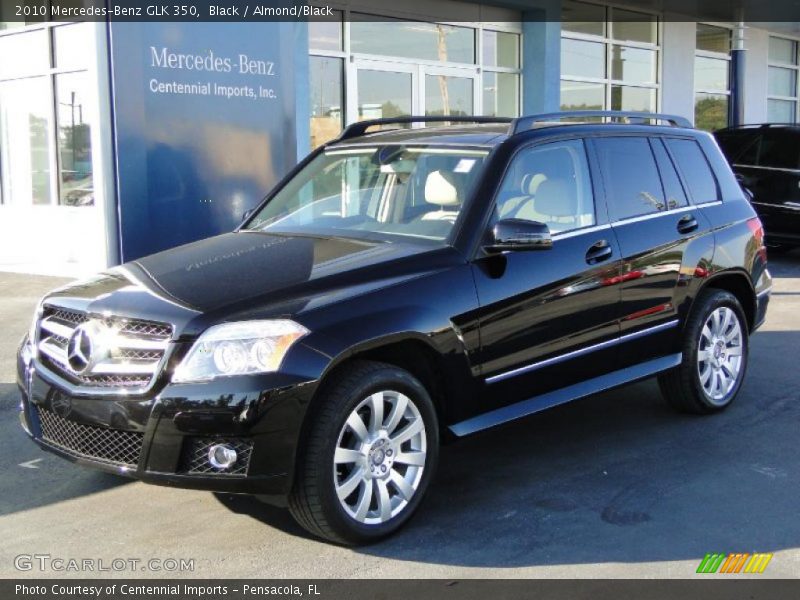 Black / Almond/Black 2010 Mercedes-Benz GLK 350