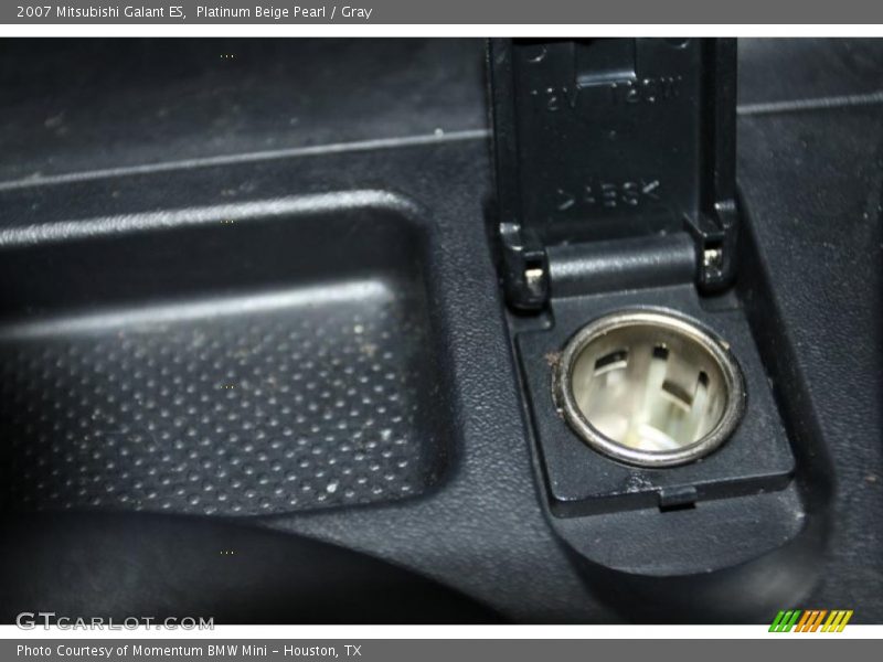Platinum Beige Pearl / Gray 2007 Mitsubishi Galant ES