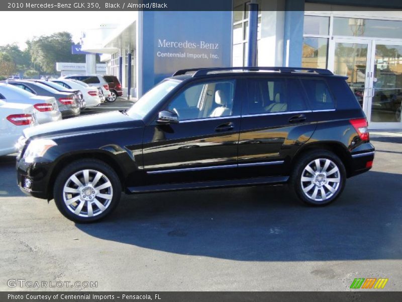 Black / Almond/Black 2010 Mercedes-Benz GLK 350