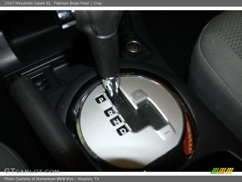 Platinum Beige Pearl / Gray 2007 Mitsubishi Galant ES