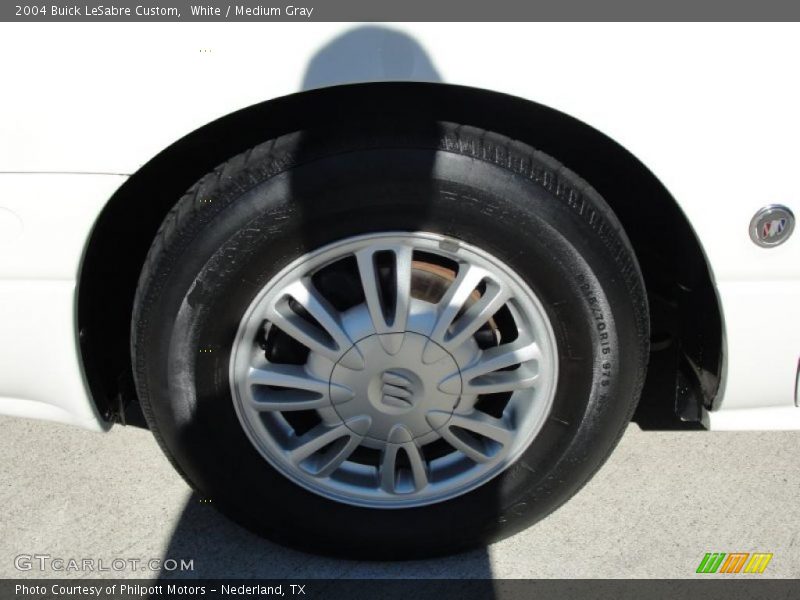 White / Medium Gray 2004 Buick LeSabre Custom