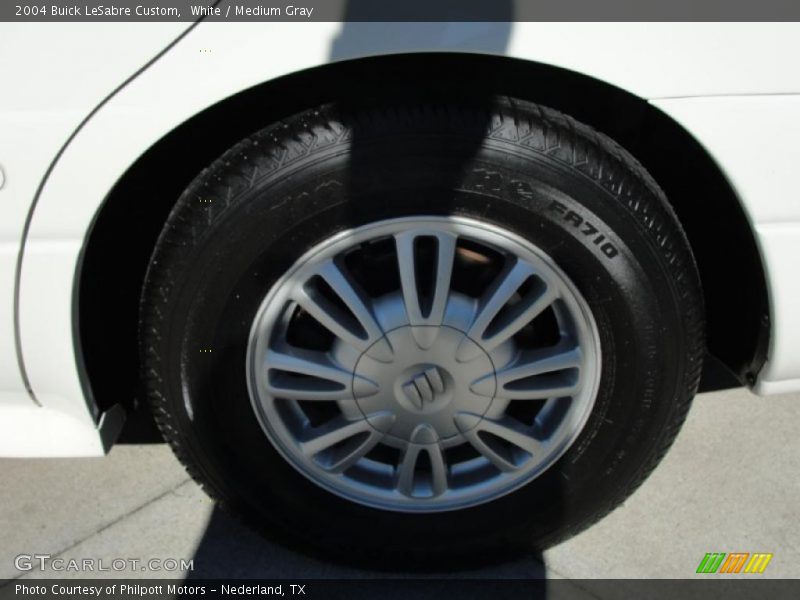 White / Medium Gray 2004 Buick LeSabre Custom