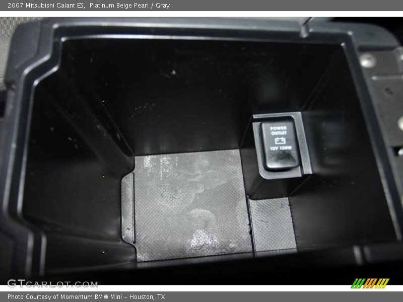 Platinum Beige Pearl / Gray 2007 Mitsubishi Galant ES
