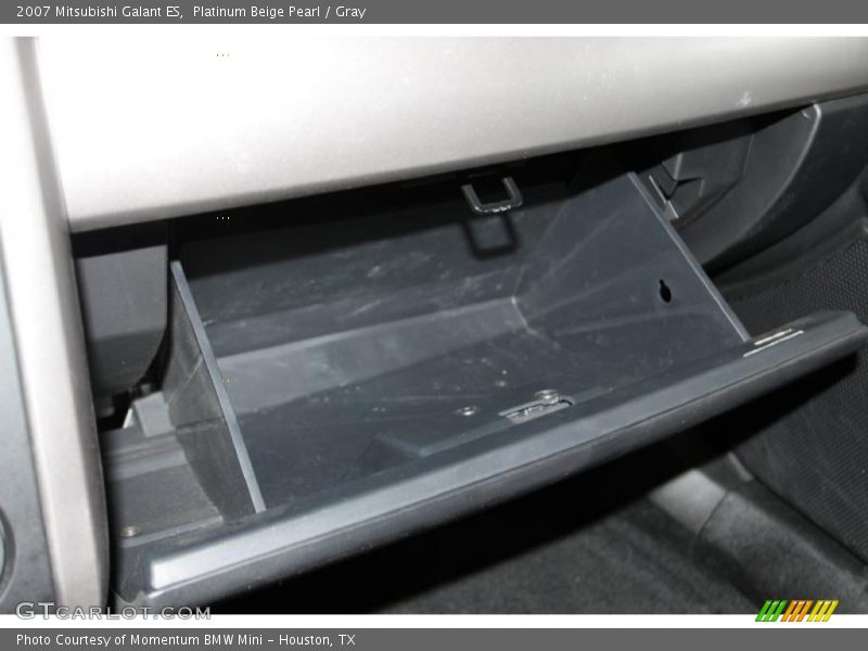 Platinum Beige Pearl / Gray 2007 Mitsubishi Galant ES