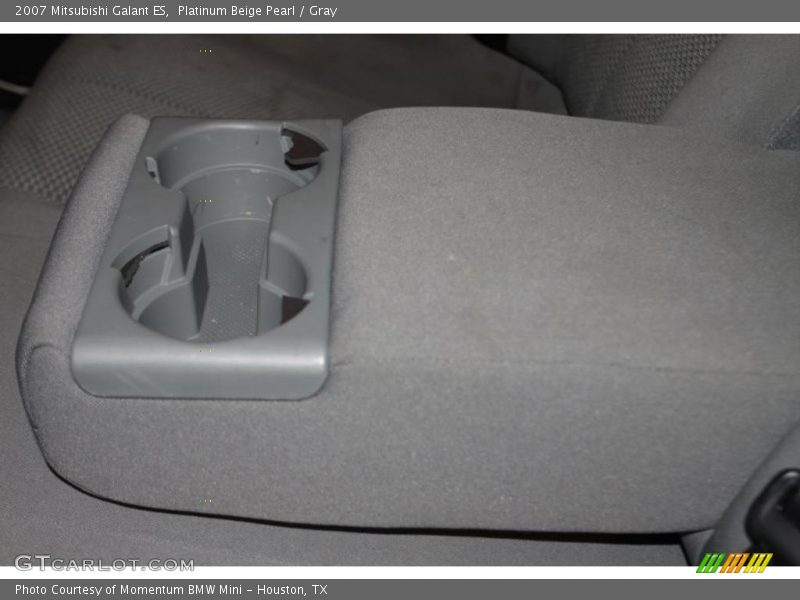 Platinum Beige Pearl / Gray 2007 Mitsubishi Galant ES