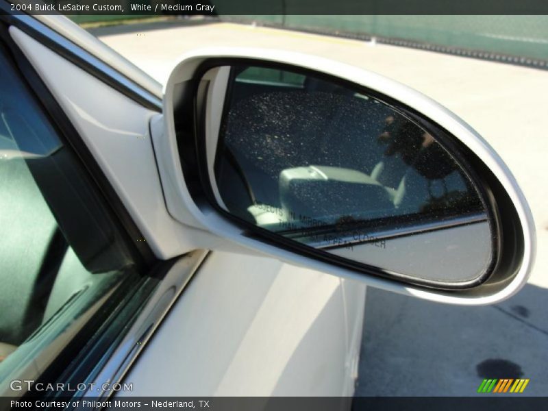 White / Medium Gray 2004 Buick LeSabre Custom