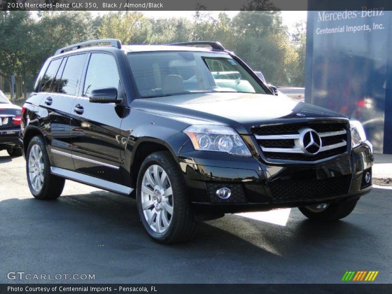 Black / Almond/Black 2010 Mercedes-Benz GLK 350