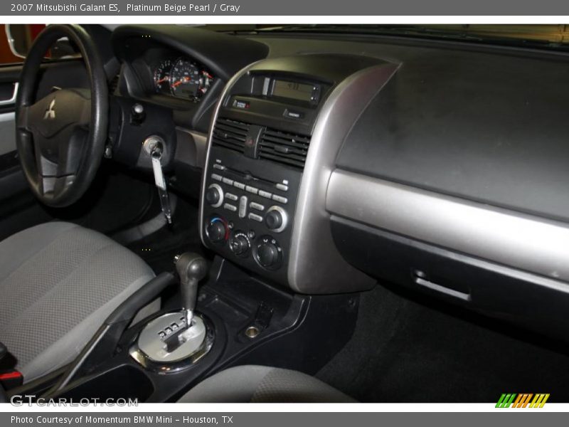 Platinum Beige Pearl / Gray 2007 Mitsubishi Galant ES