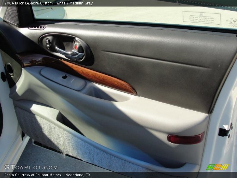 White / Medium Gray 2004 Buick LeSabre Custom