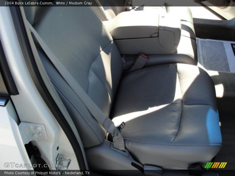 White / Medium Gray 2004 Buick LeSabre Custom