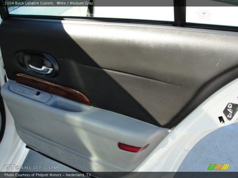 White / Medium Gray 2004 Buick LeSabre Custom